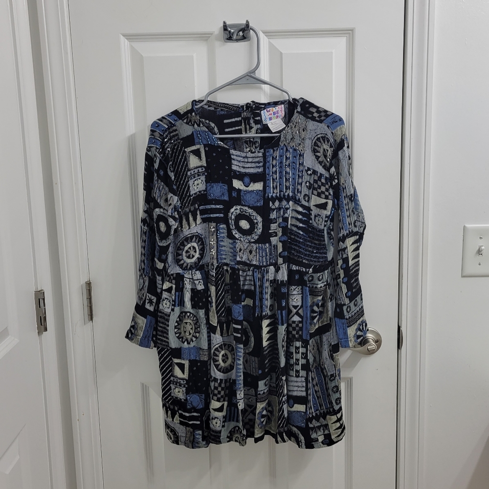 We Be Bop Boho Beaded Top